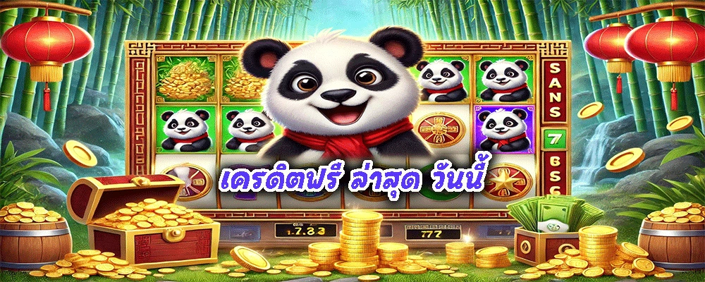 เครดิตฟรี ล่าสุด วันนี้